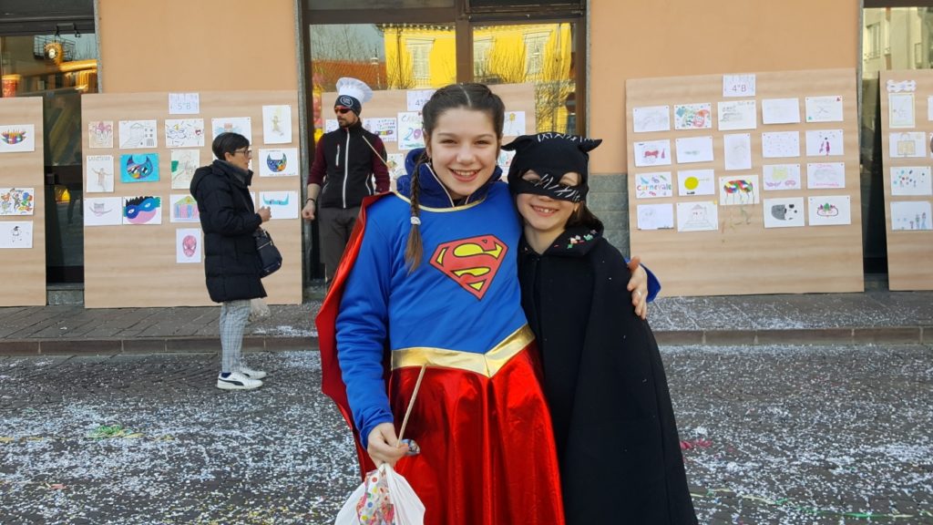 Scuole Serravalle sfilata carnevale 2020