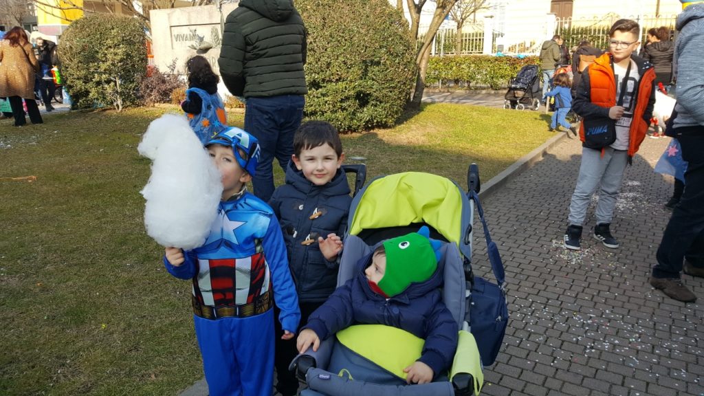 Scuole Serravalle sfilata carnevale 2020