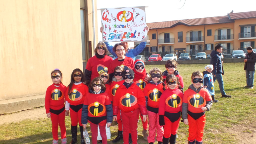 Scuole Serravalle sfilata carnevale 2020