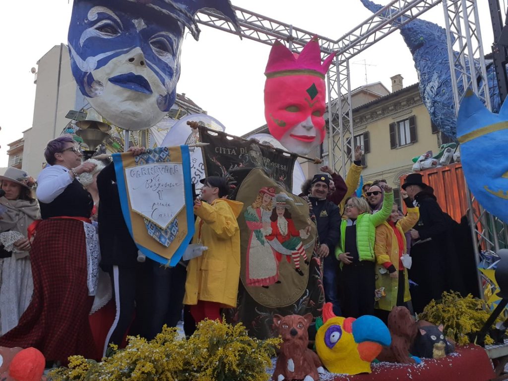 Carnevale dei Ragazzi a Gubbio, vince il carro Harry Potter se