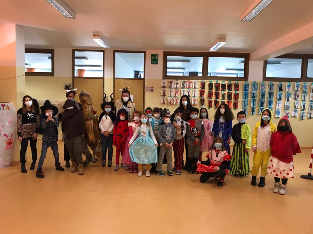 Scuole Valduggia in maschera carnevale 2021