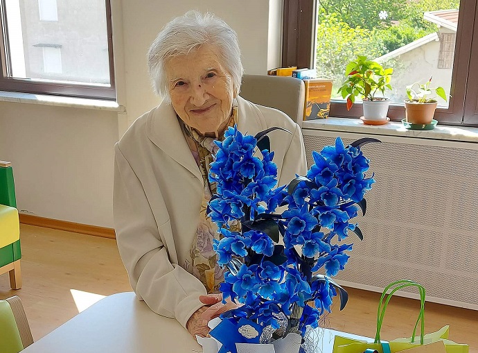 Serravalle nonna Nina taglia il traguardo dei 104 anni