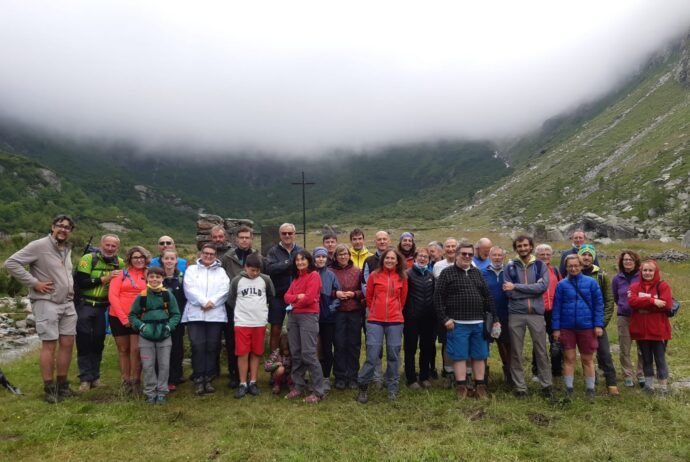 Cai Ghemme all'alpe Bors per la Festa della famiglia