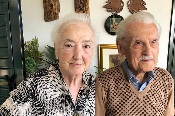 Anna Maria e Carlo sposi da settant'anni: coppia da record a Grignasco