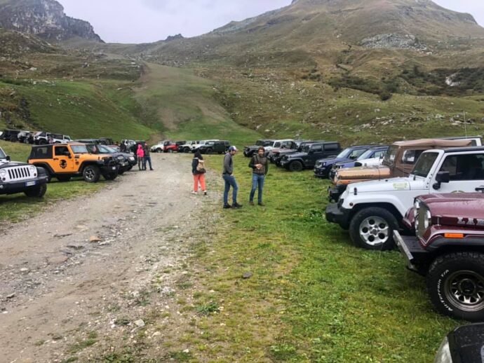 Pianalunga ospita il raduno di jeep più alto d'Europa