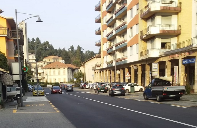 Strada provinciale che attraversa Ponzone, a Valdilana