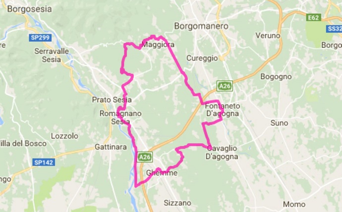 Tre itinerari in bici nelle colline novaresi