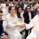 Valdilana, novelli sposi in udienza da papa Francesco -Lorenzo Mirabile e Giorgia Scarpellino dal Papa