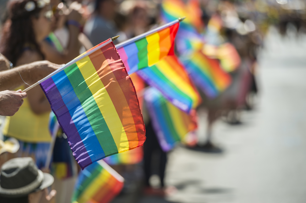 Bandiere arcobaleno (© Depositphotos)