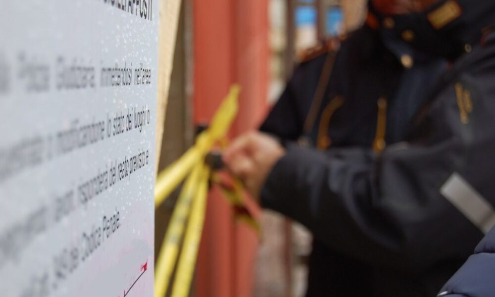 polizia questura sigilli