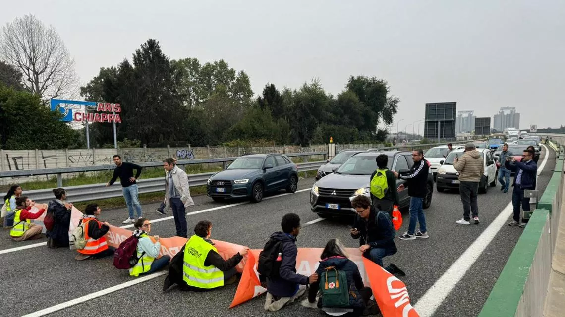 blocco protesta autostrada