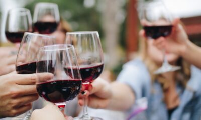 Degustazione di bicchieri di vino (unsplash)