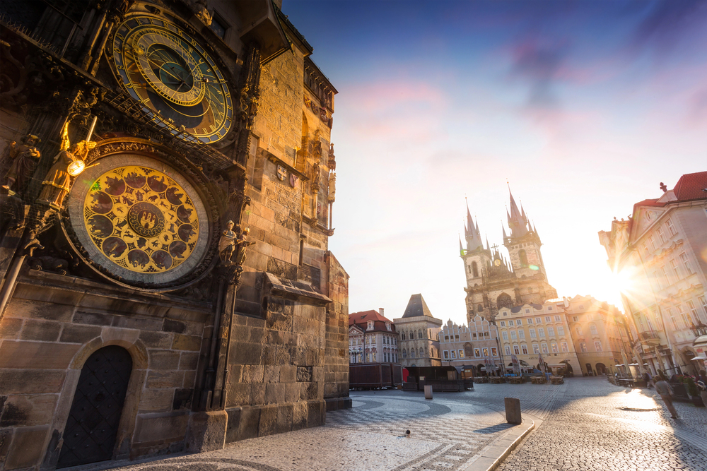 Orologio astronomico nel centro storico di Praga