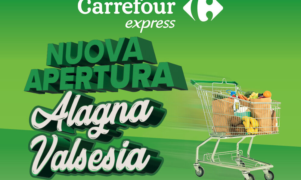 Nuovo Carrefour Express ad Alagna Valsesia