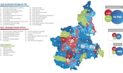 Aree territoriali omogenee in Piemonte