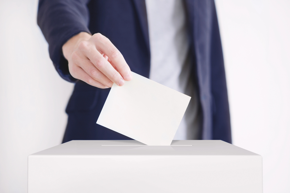 Referendum 8 e 9 giugno - Persona che vota