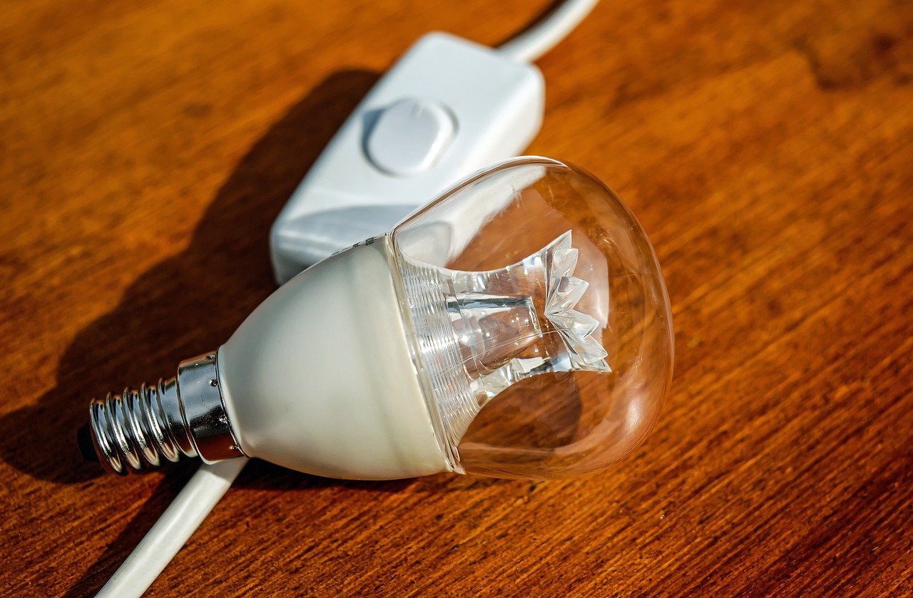 Lampadina e interruttore
