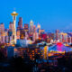 Seattle di notte
