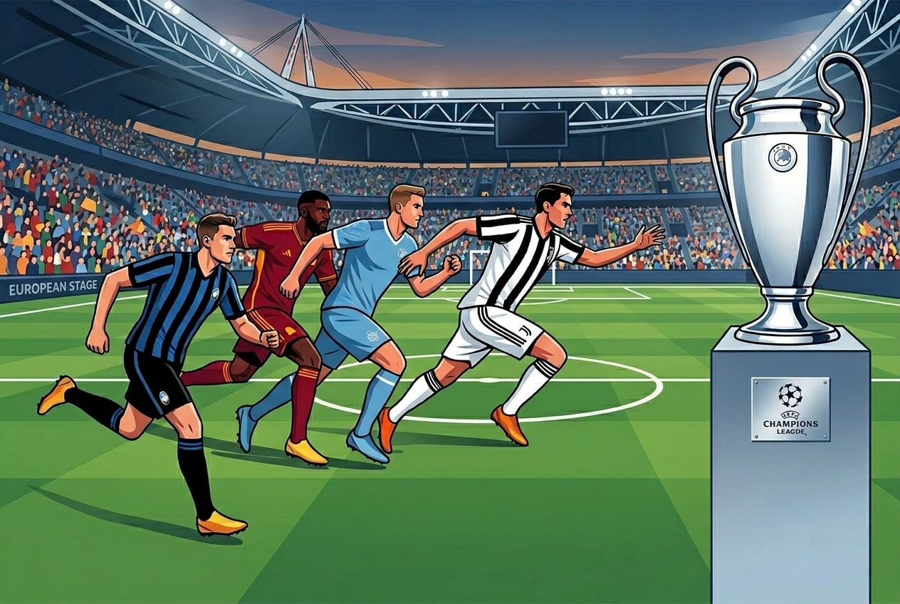 Corsa per il 4° posto in serie A