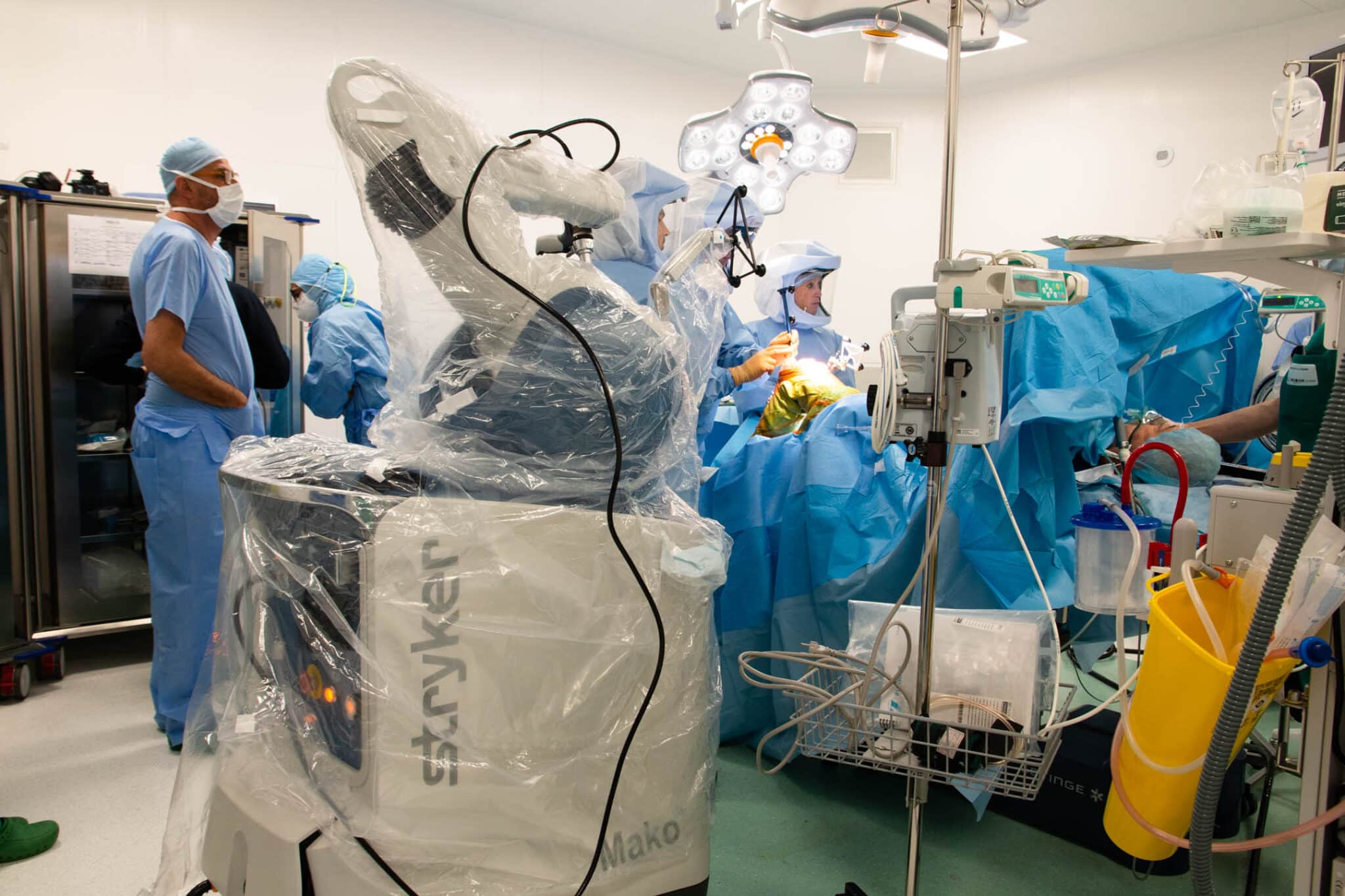 Il robot Mako nella struttura Habilita I Cedri di Fara Novarese