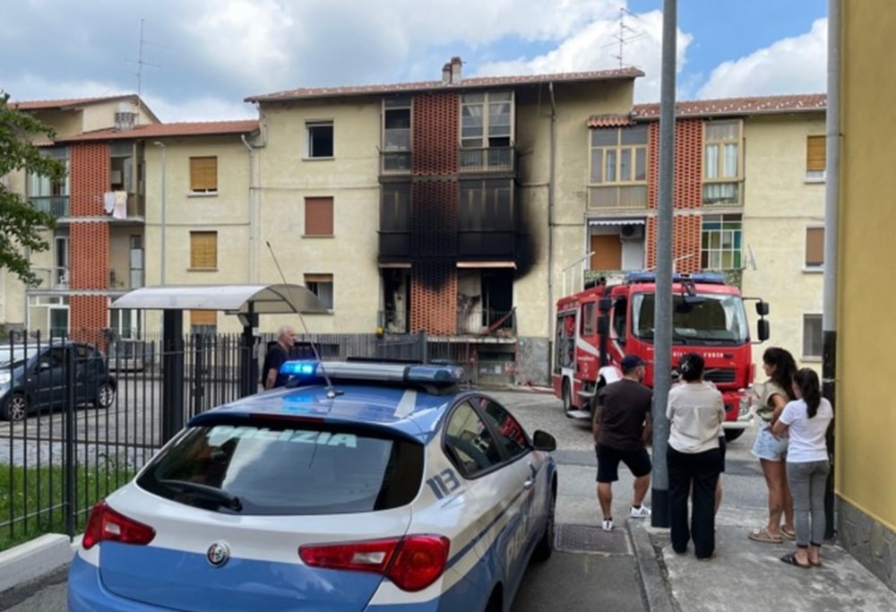 bombola gas incendio